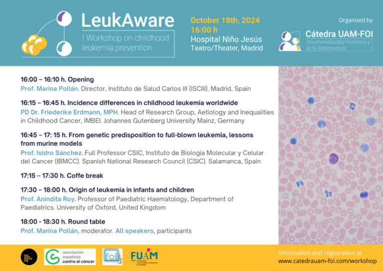 Leukemia Workshop October Madrid dr. Madero